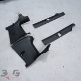 Nissan S13 180SX Hatch B & C Pillar Upper Quarter Trim Set 200SX 240SX 89-98