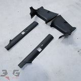 Nissan S13 180SX Hatch B & C Pillar Upper Quarter Trim Set 200SX 240SX 89-98
