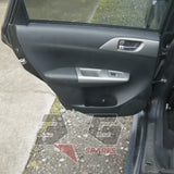 Subaru GRF GRB GVB GVF Impreza WRX STi A-Line door card interior trim 2009-2014 - 3GSpares NZ