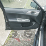 Subaru GRF GRB GVB GVF Impreza WRX STi A-Line interior front door card detail 2009-2014 - 3GSpares NZ
