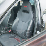 Subaru GRF GRB GVB GVF Impreza WRX STi A-Line front seat half leather upholstery 2009-2014 - 3GSpares NZ