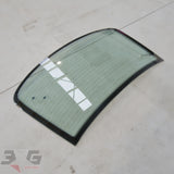 Rear windscreen or windshield glass for Toyota Altezza GXE10 1998–2005 with 3GSpares logo.
