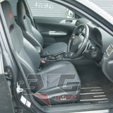 Subaru GRF GRB GVB GVF Impreza WRX STi A-Line front seat interior from door aperture 2009-2014 - 3GSpares NZ