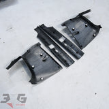 Nissan S13 180SX Hatch B & C Pillar Upper Quarter Trim Set 200SX 240SX 89-98