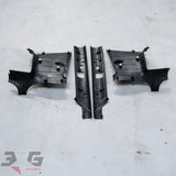 Nissan S13 180SX Hatch B & C Pillar Upper Quarter Trim Set 200SX 240SX 89-98