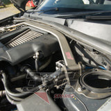 2006 Subaru BP5 Legacy EJ20Y engine bay and STi strut brace