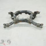 Rear suspension crossmember subframe assembly for Nissan Fuga Y50 2004-2009, part numbers 55400-EG01A and 55400-EG01C, non HICAS steel unit, with 3GSpares logo.
