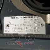 Subaru BP5 Legacy Spec B vehicle compliance plate — build data and chassis information Fuji Heavy Industries LTD