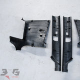 Nissan S13 180SX Hatch B & C Pillar Upper Quarter Trim Set 200SX 240SX 89-98
