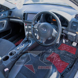 BL5 Subaru Legacy B4 2.0GT Sedan interior right front seat console dashboard steering wheel 236,000km 2006 - 3GSpares NZ
