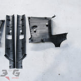 Nissan S13 180SX Hatch B & C Pillar Upper Quarter Trim Set 200SX 240SX 89-98