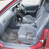 1997 Toyota AE111 Corolla GT front seat interior view with automatic shifter, with 3GSpares log