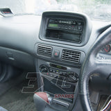 1997 Toyota AE111 Corolla GT centre dash and automatic gear selector view, with 3GSpares logo