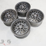OEM Nissan C35 Laurel C34 Stagea Forged Alloy Wheel Set 16x7 +40 Offset 5x114.3 PCD Stud Pattern