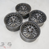 OEM Nissan C35 Laurel C34 Stagea Forged Alloy Wheel Set 16x7 +40 Offset 5x114.3 PCD Stud Pattern