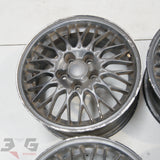OEM Nissan C35 Laurel C34 Stagea Forged Alloy Wheel Set 16x7 +40 Offset 5x114.3 PCD Stud Pattern
