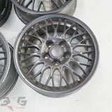 OEM Nissan C35 Laurel C34 Stagea Forged Alloy Wheel Set 16x7 +40 Offset 5x114.3 PCD Stud Pattern