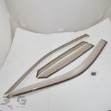Toyota E10 Altezza WAGON Lexus IS300 OEM Door Monsoon Rainguard Visor Set