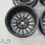 OEM Nissan C35 Laurel C34 Stagea Forged Alloy Wheel Set 16x7 +40 Offset 5x114.3 PCD Stud Pattern