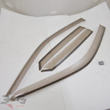 Toyota GXE10 Altezza Gita wagon door monsoon rain guard visor set OEM with 3GSpares logo