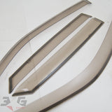 Toyota E10 Altezza WAGON Lexus IS300 OEM Door Monsoon Rainguard Visor Set