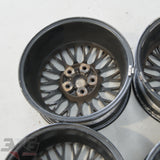 OEM Nissan C35 Laurel C34 Stagea Forged Alloy Wheel Set 16x7 +40 Offset 5x114.3 PCD Stud Pattern