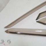 Toyota E10 Altezza WAGON Lexus IS300 OEM Door Monsoon Rainguard Visor Set
