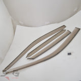 Toyota GXE10 Altezza Gita wagon door monsoon rain guard visor set OEM with 3GSpares logo