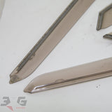 Toyota E10 Altezza WAGON Lexus IS300 OEM Door Monsoon Rainguard Visor Set