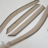 Toyota E10 Altezza WAGON Lexus IS300 OEM Door Monsoon Rainguard Visor Set