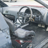 1995 Nissan RPS13 180SX steering wheel and driver cockpit view for parts