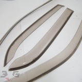 Toyota AE111 E110 Corolla Sprinter Carib Door Rainguard Visor Set 95-02