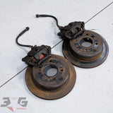 Nissan C34 Laurel Rear Brake Calipers & Brake Rotors 4 Stud 93-97
