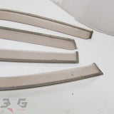 Toyota AE111 E110 Corolla Sprinter Carib Door Rainguard Visor Set 95-02