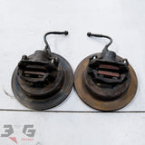 Nissan C34 Laurel Rear Brake Calipers & Brake Rotors 4 Stud 93-97