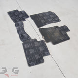 JDM Toyota GXE10 Altezza Front & Rear Interior Floor Mat Set 98-05 E10 SXE10
