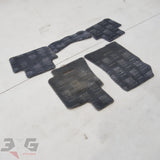 JDM Toyota GXE10 Altezza Front & Rear Interior Floor Mat Set 98-05 E10 SXE10