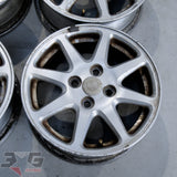 Toyota AE111 Sprinter Carib BZ-Touring Factory Alloy Wheels x4 14x5.5inch ET45 4x100