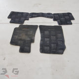 JDM Toyota GXE10 Altezza Front & Rear Interior Floor Mat Set 98-05 E10 SXE10