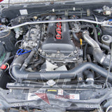 1995 Nissan RPS13 180SX SR20DET turbo engine bay overview for parts