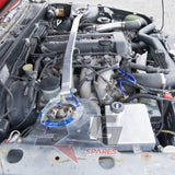 1995 Nissan RPS13 180SX SR20DET engine bay side view for parts