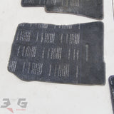 JDM Toyota GXE10 Altezza Front & Rear Interior Floor Mat Set 98-05 E10 SXE10