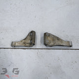 Nissan RB Engine Short Alloy Transmission Gusset Brackets LH RH Pair HR31 Skyline OEM - 3GSpares NZ