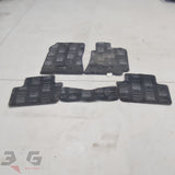 Front and rear floor mat set for Toyota Altezza GXE10 Sedan 1998–2005 with 3GSpares logo.