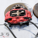 Subaru GD GG WRX Impreza Red 4 Pot Front Brake Caliper Set 294mm 01-14