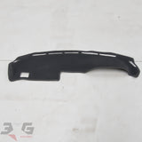 Aftermarket dashboard mat for right-hand-drive S13 Nissan 180SX, years 1989-1998. Also fits RHD S13 Nissan Silvia 180SX 200SX models from 1989-1998. RHD only.
