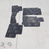 JDM Toyota GXE10 Altezza Front & Rear Interior Floor Mat Set 98-05 E10 SXE10