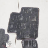 JDM Toyota GXE10 Altezza Front & Rear Interior Floor Mat Set 98-05 E10 SXE10