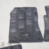 JDM Toyota GXE10 Altezza Front & Rear Interior Floor Mat Set 98-05 E10 SXE10