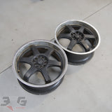 AKITA-455 18x7.5 +45 Alloy Wheel Pair 5x114.3 PCD